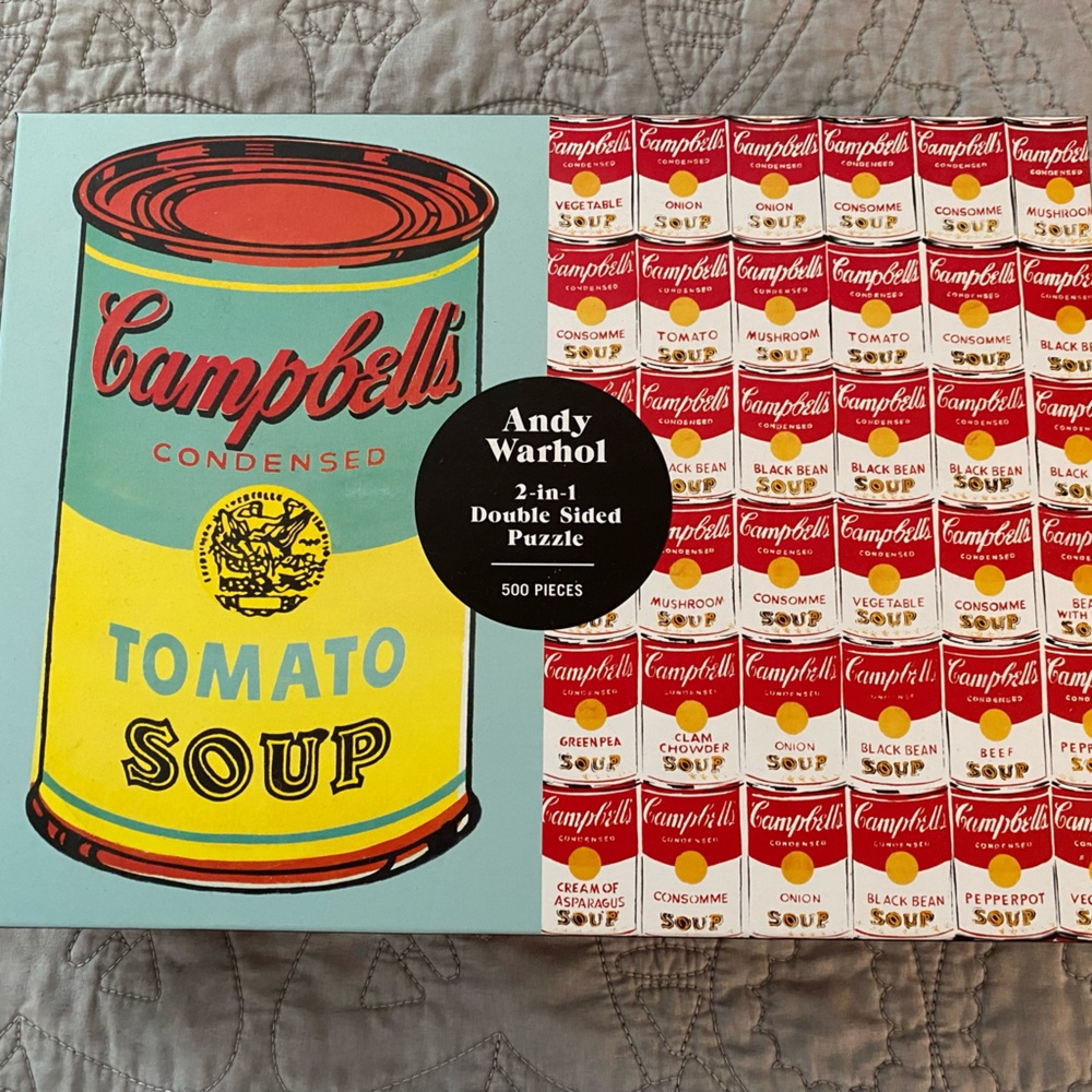Andy Warhol Double-Sided Puzzle